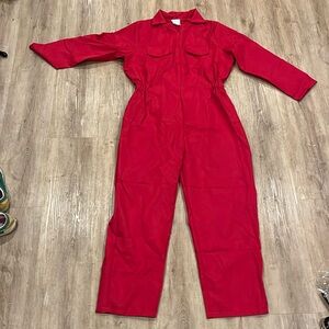 Red Boilleroom Jumpsuit - Men’s Large